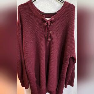 Woman's XL  SO Knit Sweater